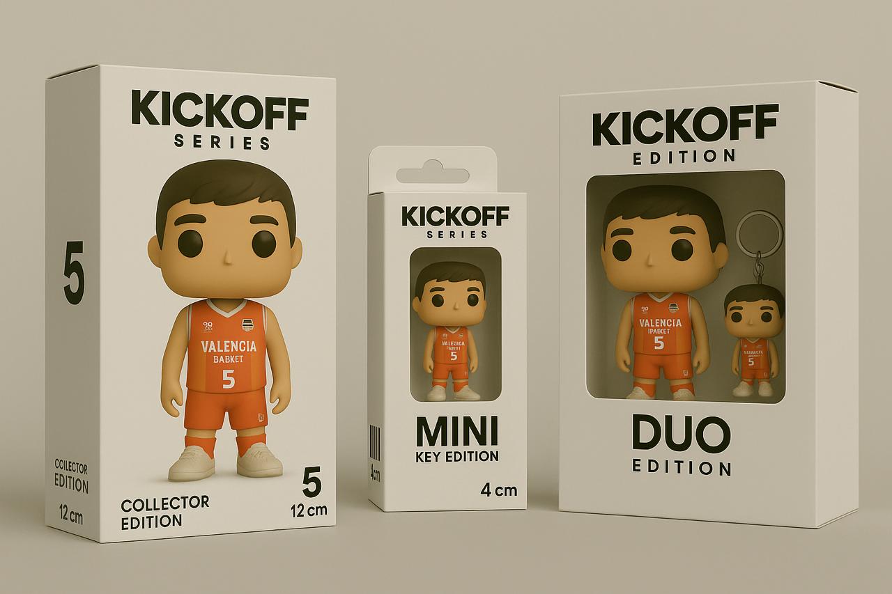 Llaveros personalizados Kick Off