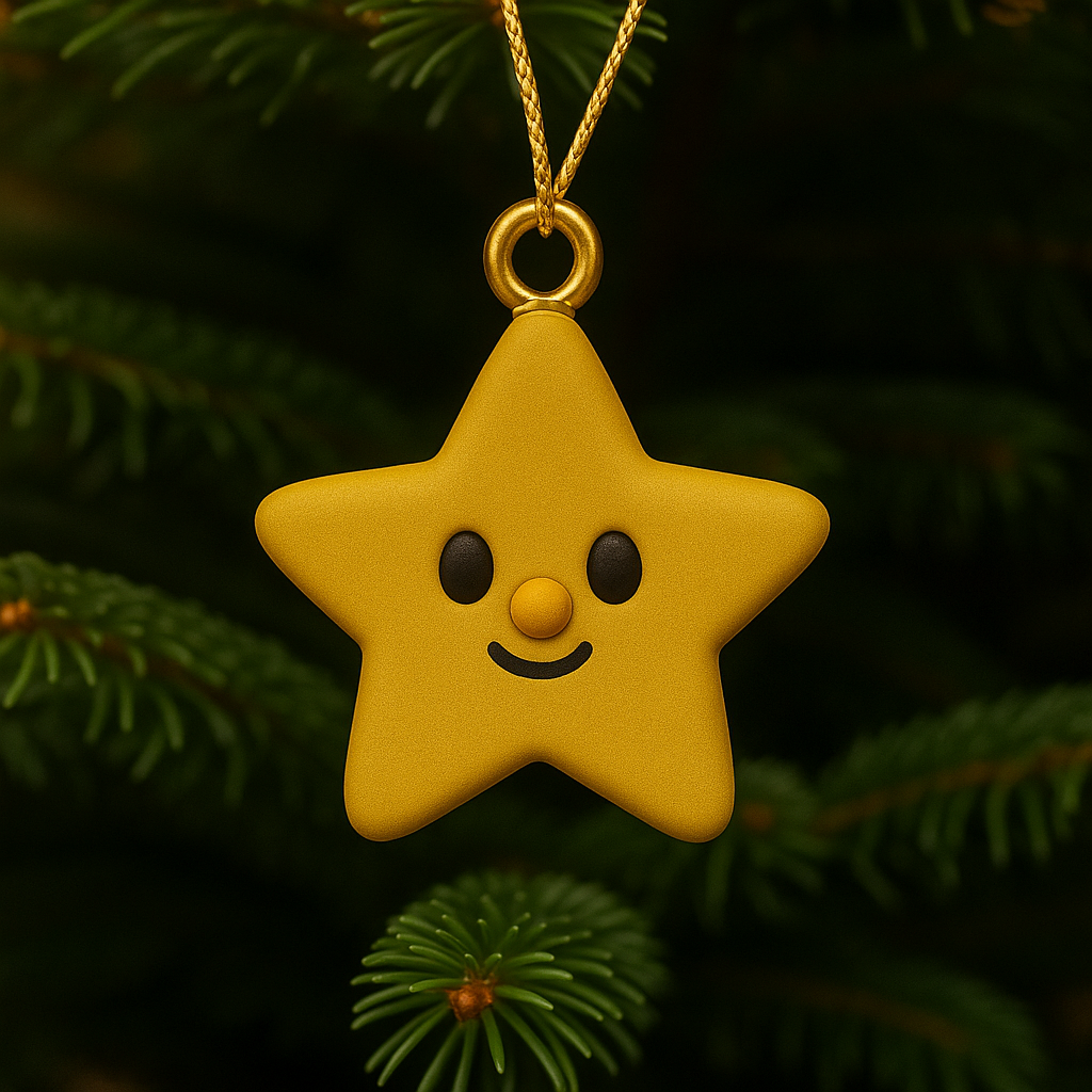 Mini Papá Noel con peana Kick Off